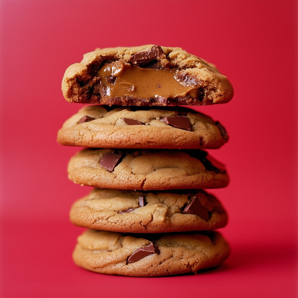 Chocolate Chip Stuffed w/ Cookie Butter