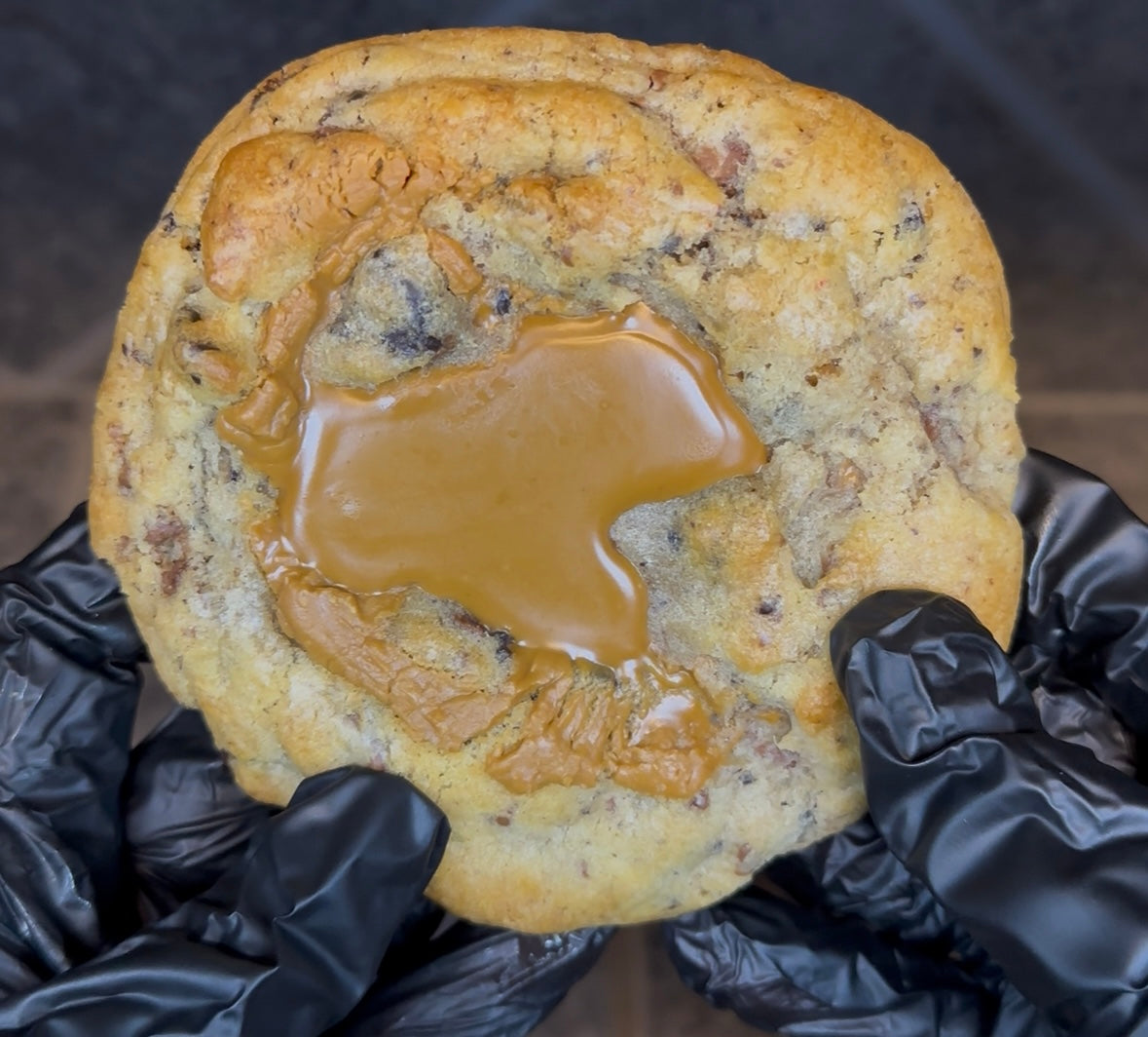 Chocolate Chip Stuffed w/ Cookie Butter